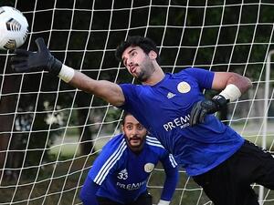 Al Jazira players train ahead of their Arabian Gulf Cup match against Kalba. (Photo: Al Jazira Twitter)