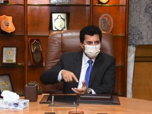 Egypt’s Minister of Youth and Sport Ashraf Sobhy (Photo: Daily News Egypt)