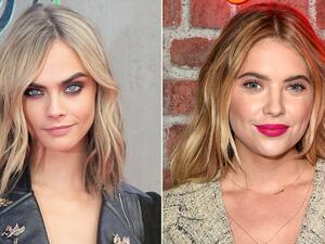 آشلي بينسون وكارا ديليفين