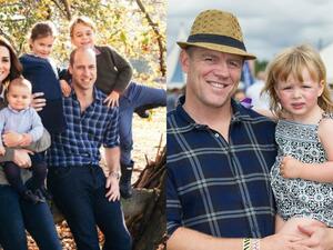 عائلة الأميرة زارا وعائلة دوق ودوقة كامبريدج