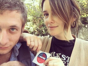 Jeremy Allen and Addison Timlin
