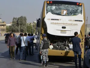 A bomb blast hit a tourist bus wounding at least 17 people, including South Africans, in the latest blow to the country's tourism industry. (AFP/ File)