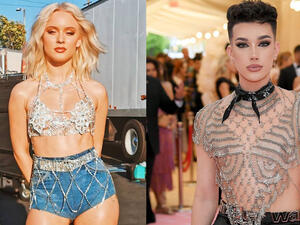 Zara Larsson and James Charles 