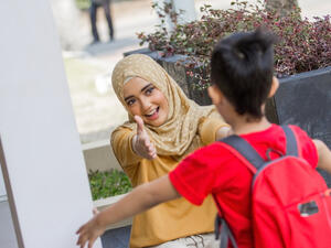 France's Senate has voted to ban the wearing of headscarves when accompanying children on school trips. (Shutterstock/ File Photo)