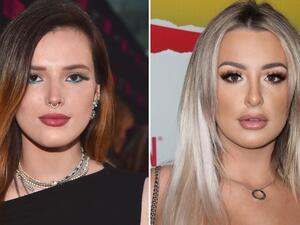 بيلا ثورن وتانا مونغيو