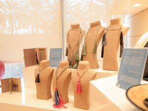 Some of the Saudi handicraft products available at Sawgha, (SPA)