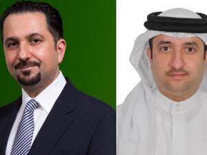 يمين: ابراهيم الأحمد يسار: عبد الرزاق جواهري