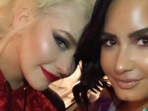 Christina and Demi Lovato 