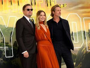 مارجوت روبي و براد بيت وليوناردو دي كابريو