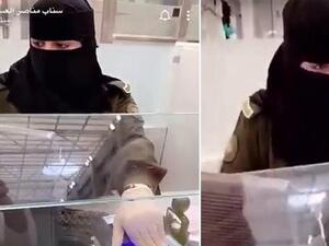 شهد المقطع تداولا واسعا بين المتابعين 
