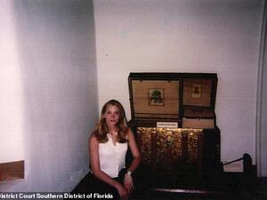 Virginia Roberts (above in NYC at 15 in a photo taken by Epstein was just 15 when she was recruited while working at the Mar-a-Lago spa to be Jeffrey Epstein's sex slave. (Daily Mail)
