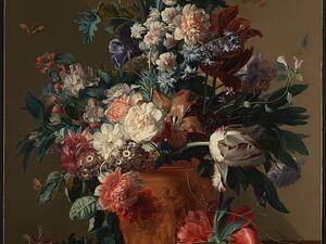 Vase of Flowers by Jan van Huysum  (Twitter)