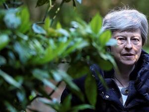 British Prime Minister Theresa May meet with Gibraltar's  Chief Minister Fabian Picardo (Twitter)