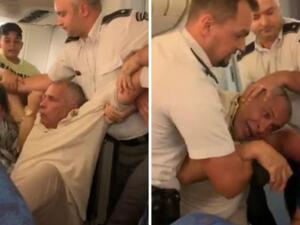 The family was removed from the plane and fined for public disturbance [Facebook]