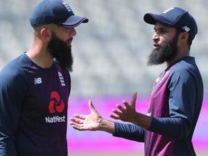 Players Moeen Ali and Adil Rashid (Twitter)