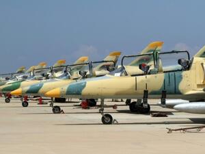 Aero L-39 Albatros fighter jets of the Libyan Air Force sit on the tarmac at the Air College in the coastal city of Misrata on September 4, 2016 . (AFP/ File Photo)