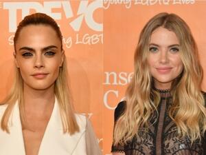 آشلي بينسون وكارا ديليفين