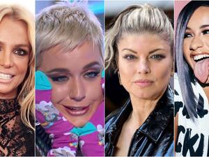 كاردي بي وفيرغي وكاتي بيري وبريتني سبيرز