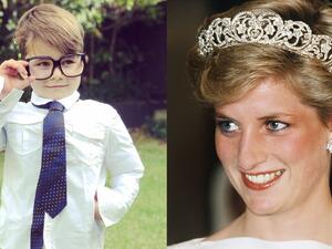 الأميرة ديانا والطّفل بيلي