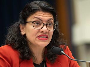 US Democratic Representative Rashida Tlaib. (AFP/ File Photo)