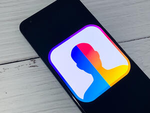 FaceApp application logo. (Shutterstock/ File Photo)