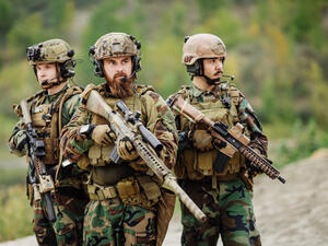 U.S. Army rangers during the military operation (Shutterstock)