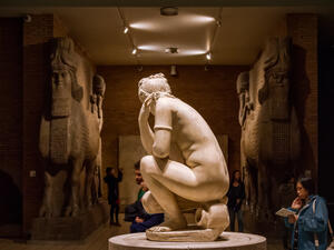 British Museum, Lely's Venus, Aphrodite surprised as she bathes.  (Shutterstock/ File Photo)