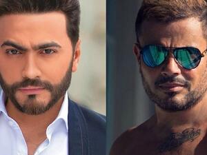 عمرو دياب متهم بسرقة لحن أغنية لتامر حسني و الأخير يرد