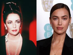 ارينا شايك و إليزابيث تايلور