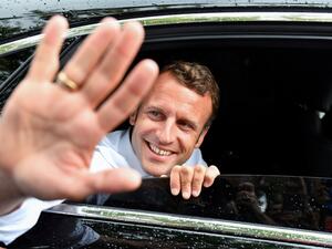 French President Emmanuel Macron (AFP)