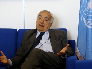 Ghassan Salame, UN special envoy for Libya and head of the UN Support Mission in Libya (UNSMIL) (AFP)