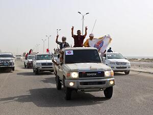 Yemeni Southern separatists supporters demonstrate in the Khormaksar district of Yemen's second city of Aden on August 15, 2019. (AFP/ File Photo)