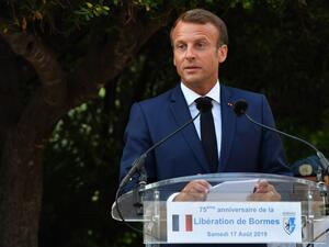 French president Emmanuel Macron (AFP)