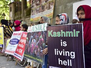 Kashmiri refugees in Pakistan-administered Kashmir take part in an anti-Indian protest rally in Muzaffarabad on August 18, 2019. (AFP/ File Photo)