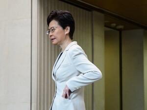 Hong Kong Chief Executive Carrie Lam  (AFP)