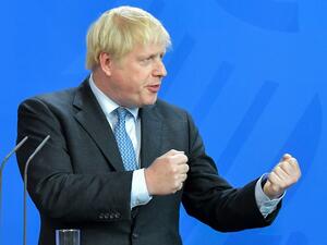 British Prime Minister Boris Johnson (AFP)