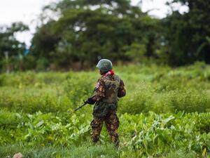 Myanmar's military has been accused by Amnesty International of 'war crimes' in Rakhine state (AFP Photo/Ye Aung THU)
