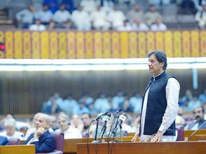 Pakistani Prime Minister Imran Khan (Twitter)