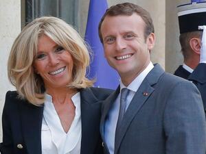 Emmanuel and Brigitte Macron  (Twitter)