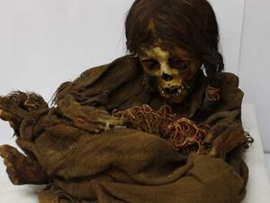 A 500-year-old mummy of an Incan girl has been returned to Bolivia some 129 years after. (Twitter)