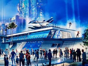 Disneyland Paris's Avengers-themed  (Twitter)