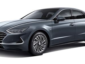 Hybrid model boasts differentiated design including cross hole cascading grille and rear spoiler