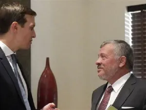 Kushner met with Jordan's King Abdullah II in Amman (Twitter)