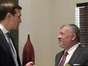 Kushner met with Jordan's King Abdullah II in Amman (Twitter)
