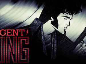 Agent King imagines Presley, who died at age 42 in 1977 Agent King