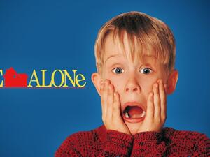 الممثل ماكولي كولكين في دور كيفن مكاليستر من فيلم Home Alone