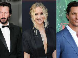 ماثيو ماكونهي وجينيفر لورانس وكيانو ريفز