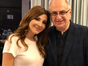 Rabih Henedi met with star Nancy Ajram in Dubai  Source rabihhenedi Instagram