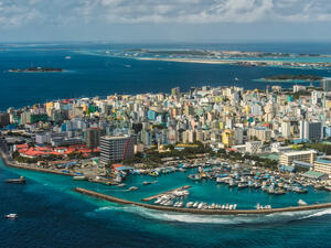 Maldivian capital from above (Shutterstock)	
