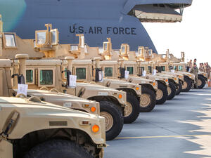 American armored vehicles HMMWV (Humvee). (Shutterstock/ File Photo)